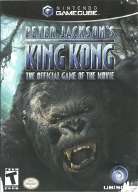Peter Jackson's King Kong Gamecube  box art